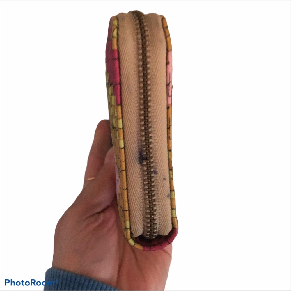Fossil Zip Around Canvas Coated Wallet - image 5